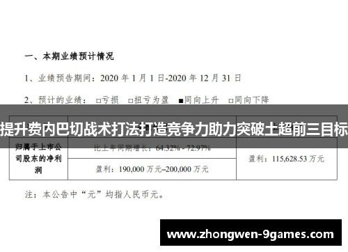 提升费内巴切战术打法打造竞争力助力突破土超前三目标 提升费内巴切战术打法打造竞争力助力突破土超前三目标