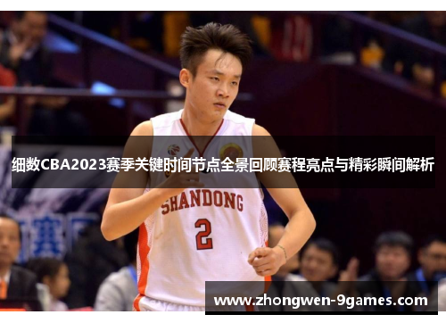 细数CBA2023赛季关键时间节点全景回顾赛程亮点与精彩瞬间解析 细数CBA2023赛季关键时间节点全景回顾赛程亮点与精彩瞬间解析