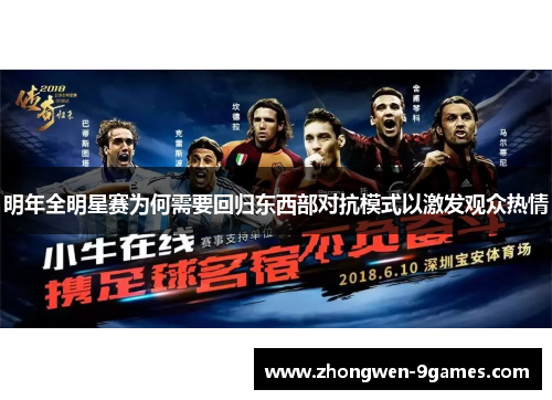 明年全明星赛为何需要回归东西部对抗模式以激发观众热情